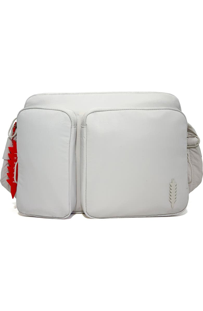 Thacker Kacy Nylon Crossbody Bag, Main, color, Linen