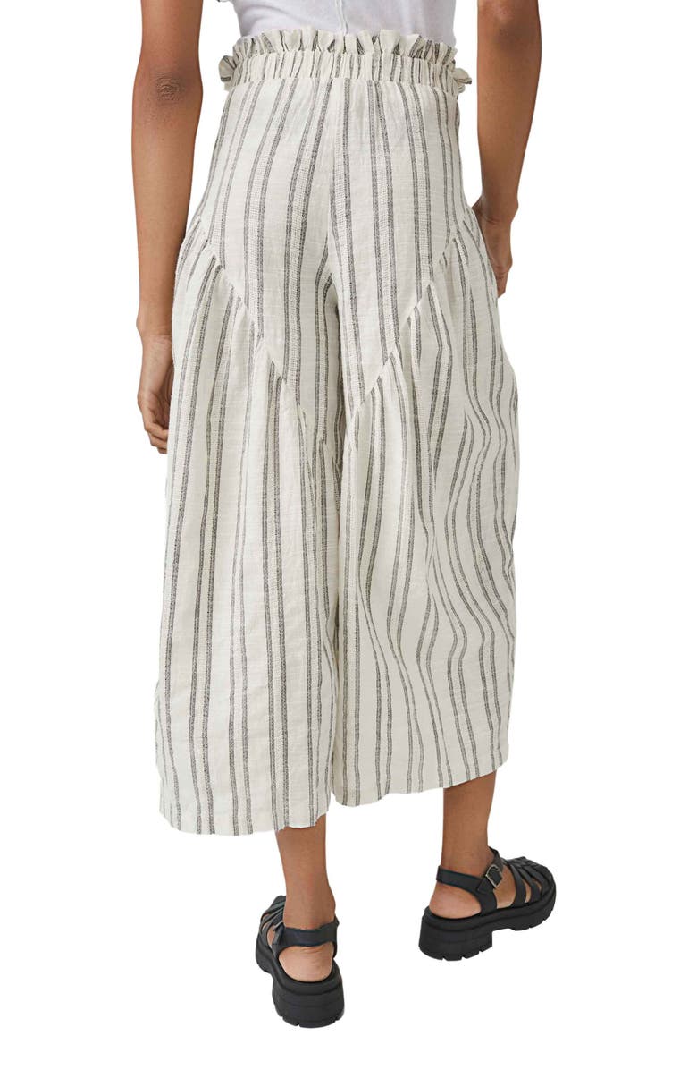 Free People free-est Poppy Stripe Wide Leg Pants, Alternate, color, 
