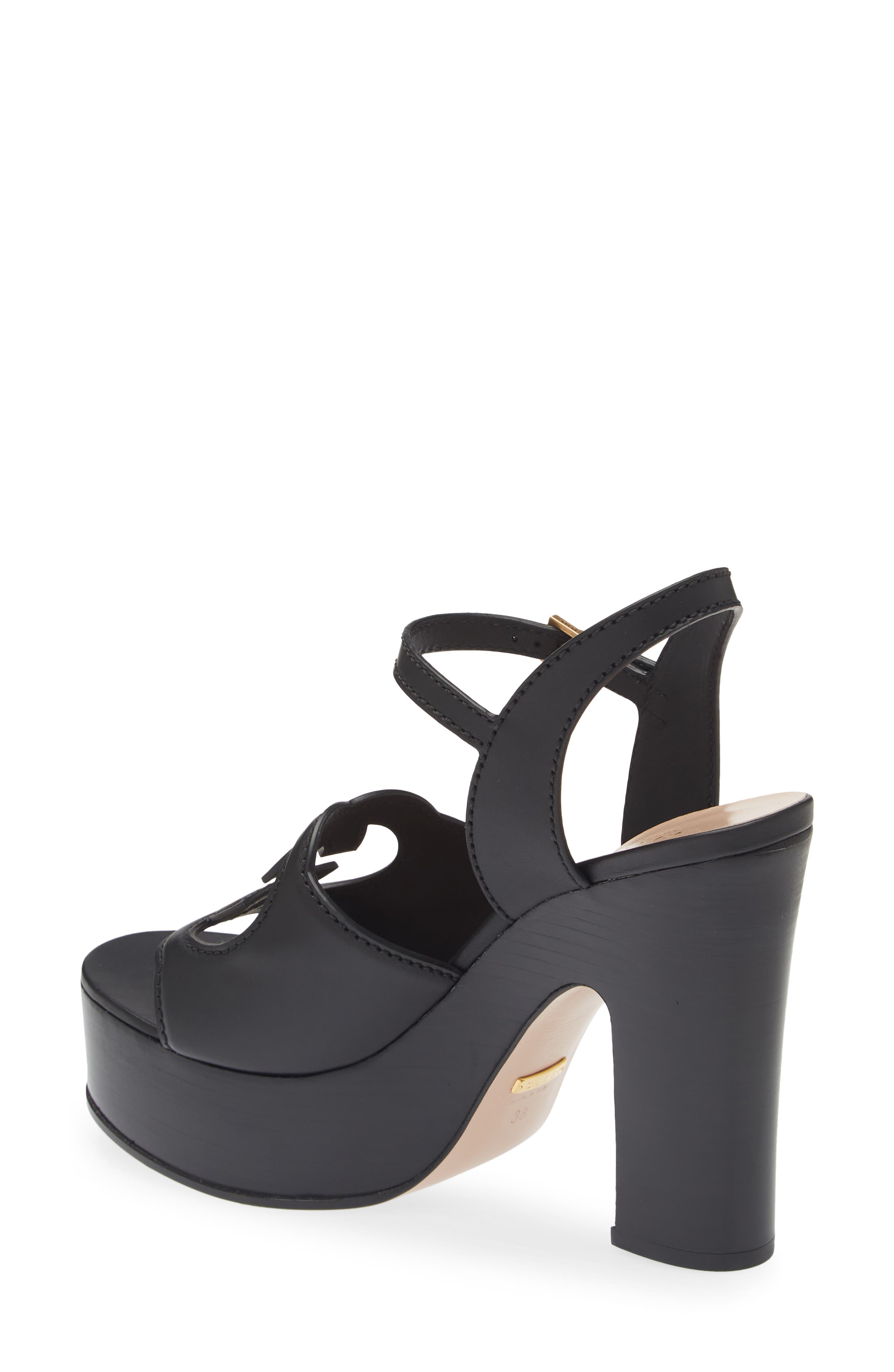 GUCCI グッチ Platform Heel 37/23.5cm GG 19A GUCCI グッチ Platform Heel 37/23.5cm GG 19A GUCCI グッチ Platform