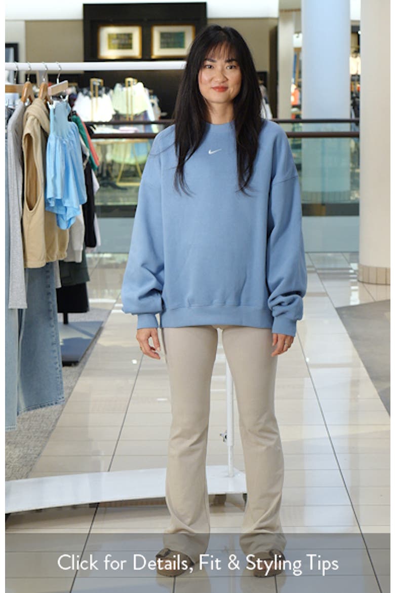 Studio Fleece Oversized Sweatshirt video