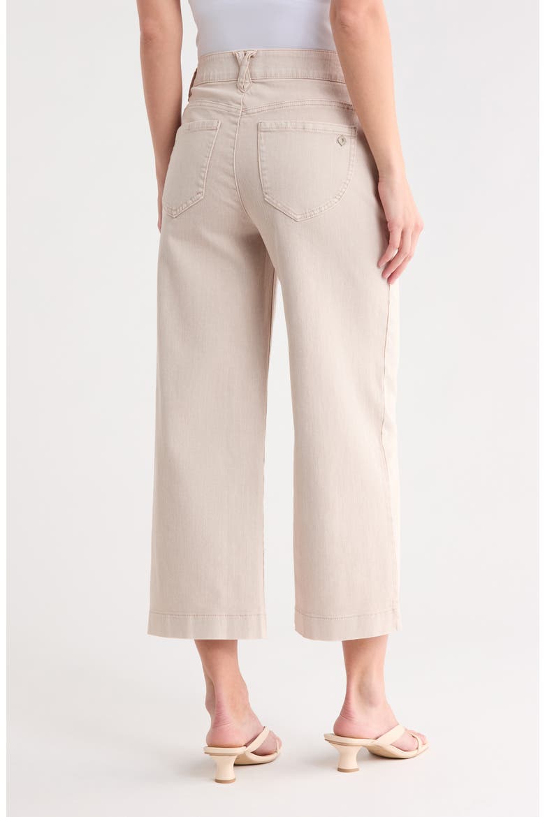 Wide Leg Crop Jeans, Alternate, color, WASHED LINEN
