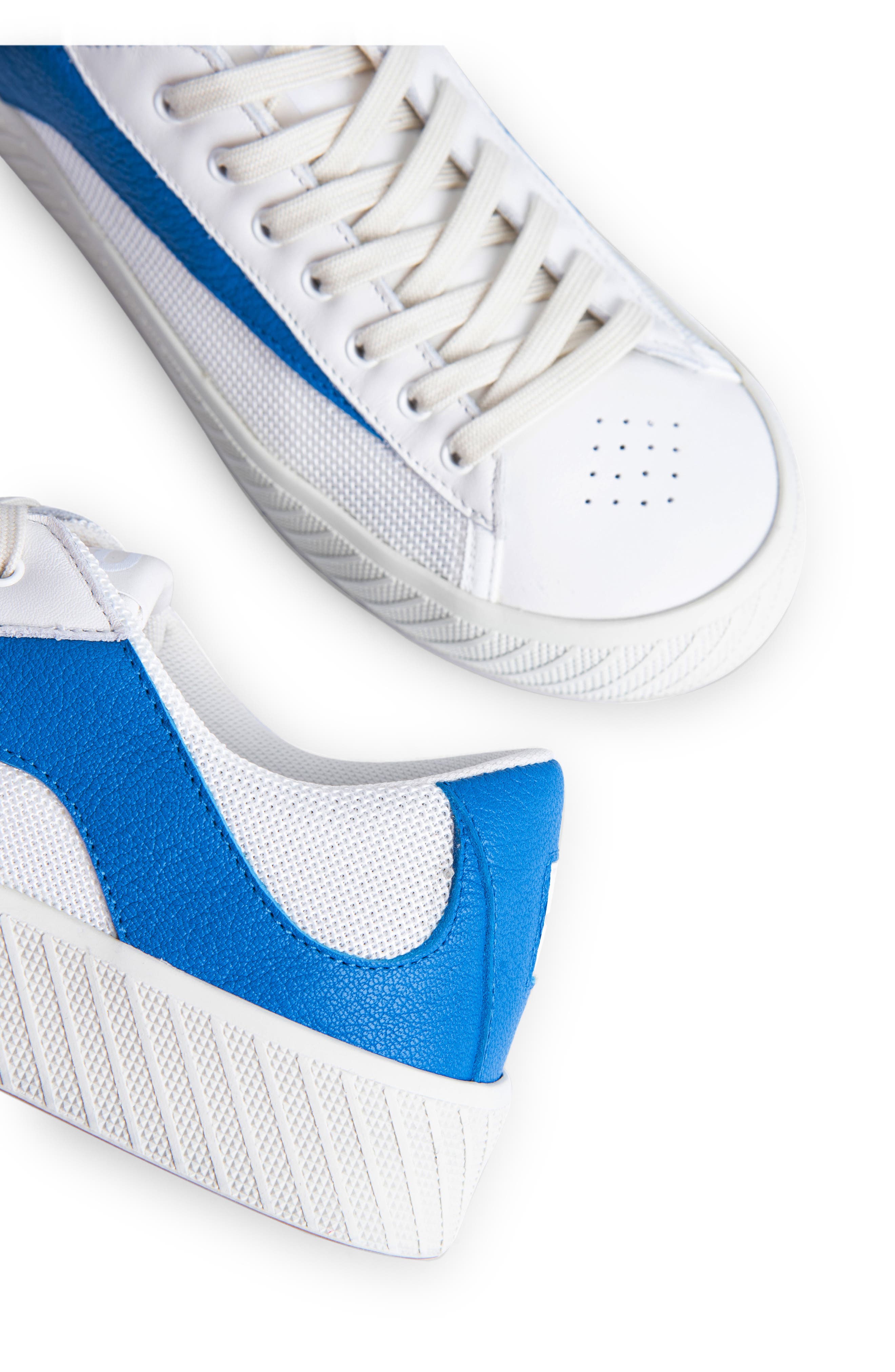 By Far Rodina Mixed Media Platform Sneaker, Alternate, color, 