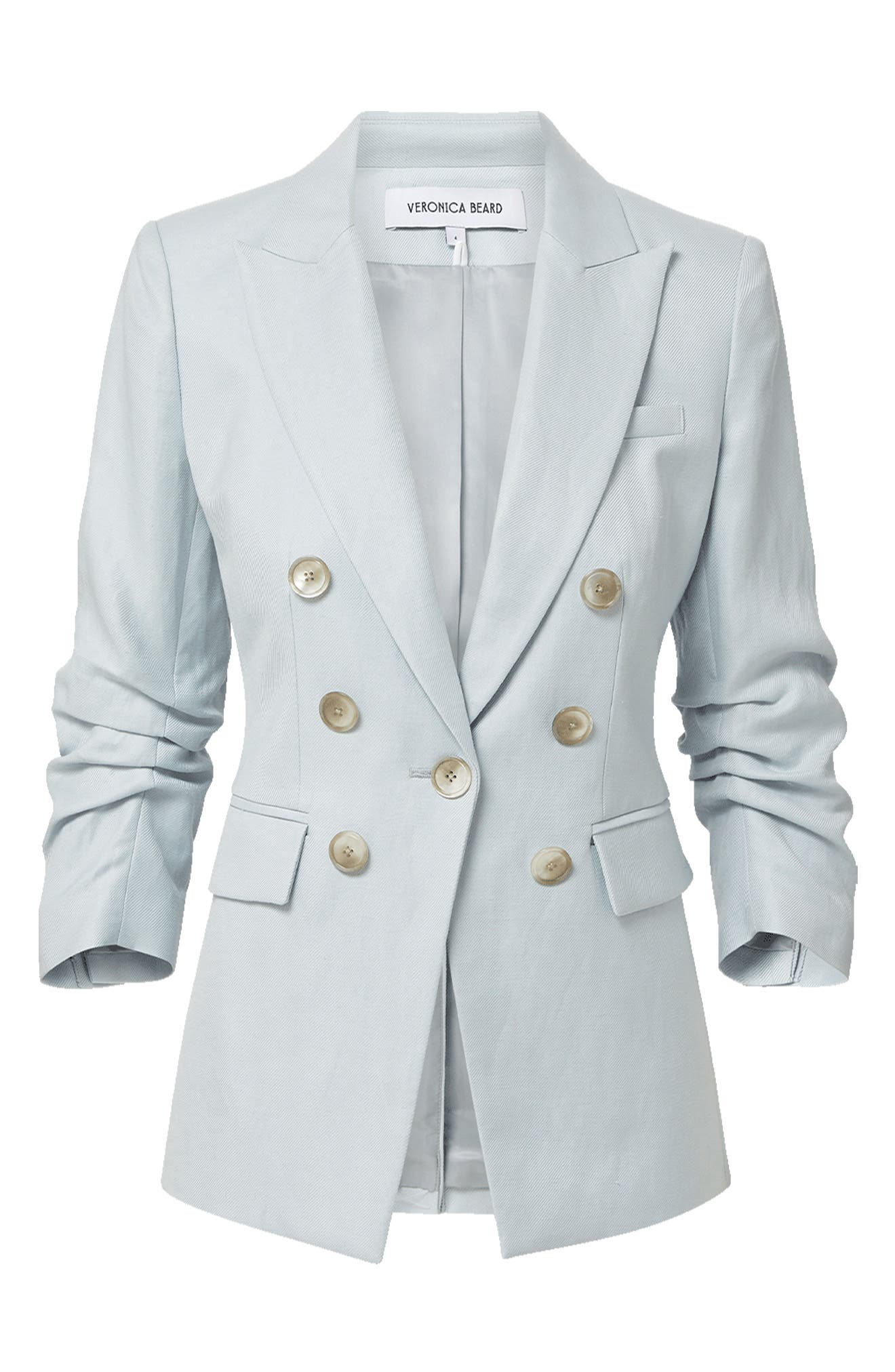 Женские куртки Veronica Beard Tomi Cotton Blend Dickey Jacket — фото 4