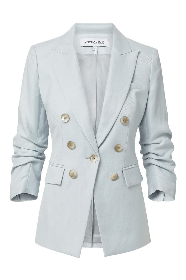 Tomi Cotton Blend Dickey Jacket, Alternate, color, RIVER MIST