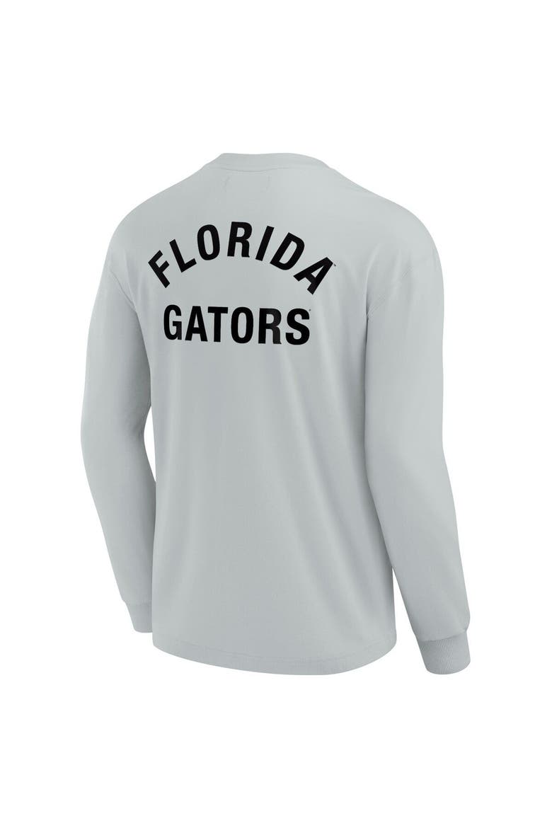 Unisex Fanatics Signature Gray Florida Gators Elements Super Soft Long Sleeve T-Shirt, Alternate, color, Gray