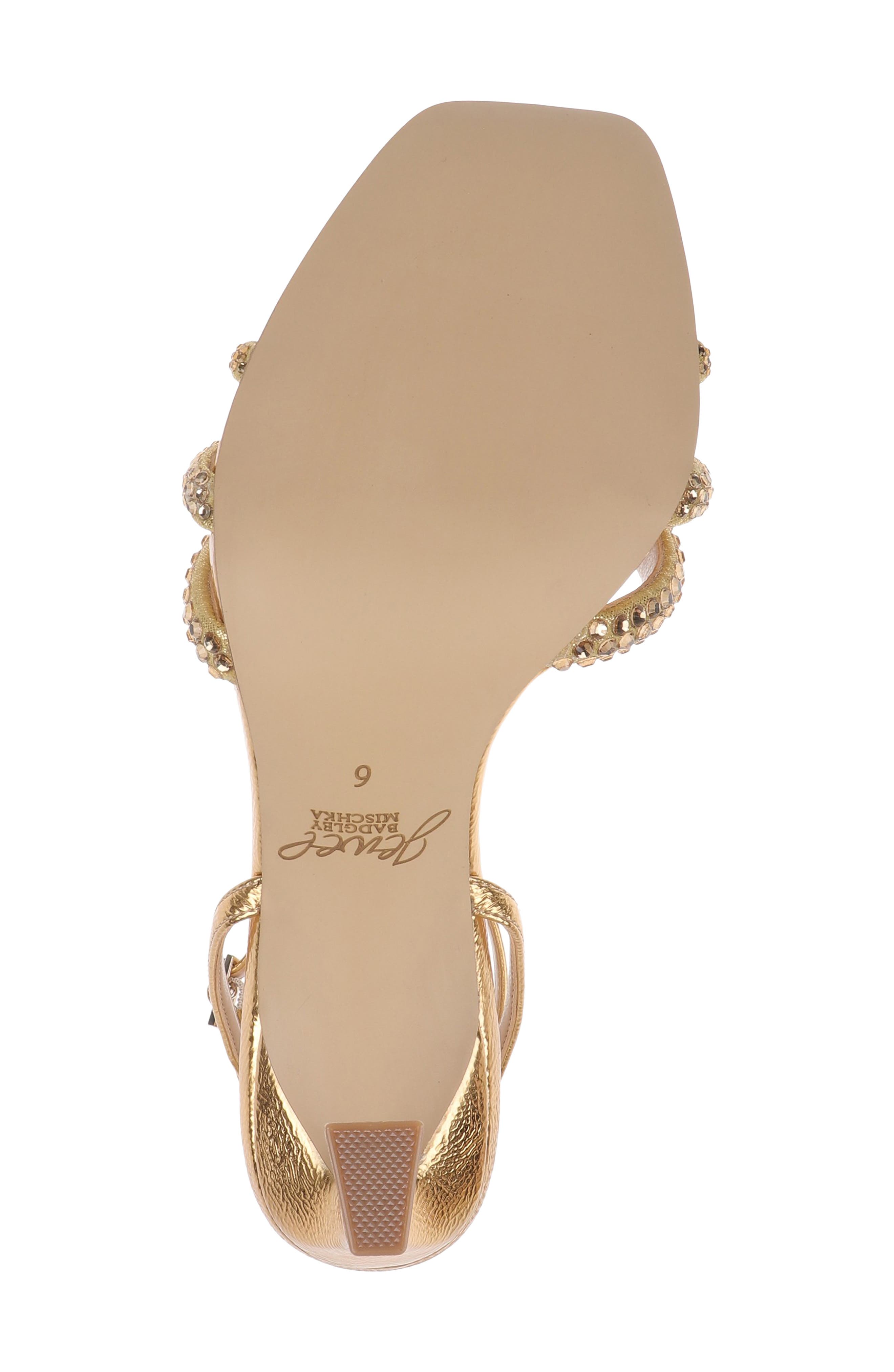 Zimal Ankle Strap Sandal, Alternate, color, GOLD ANTIQUE