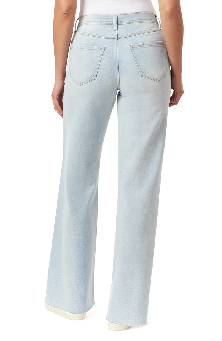 Kensie The Kaya High Rise Wide Leg Jeans, Alternate, color, Logan