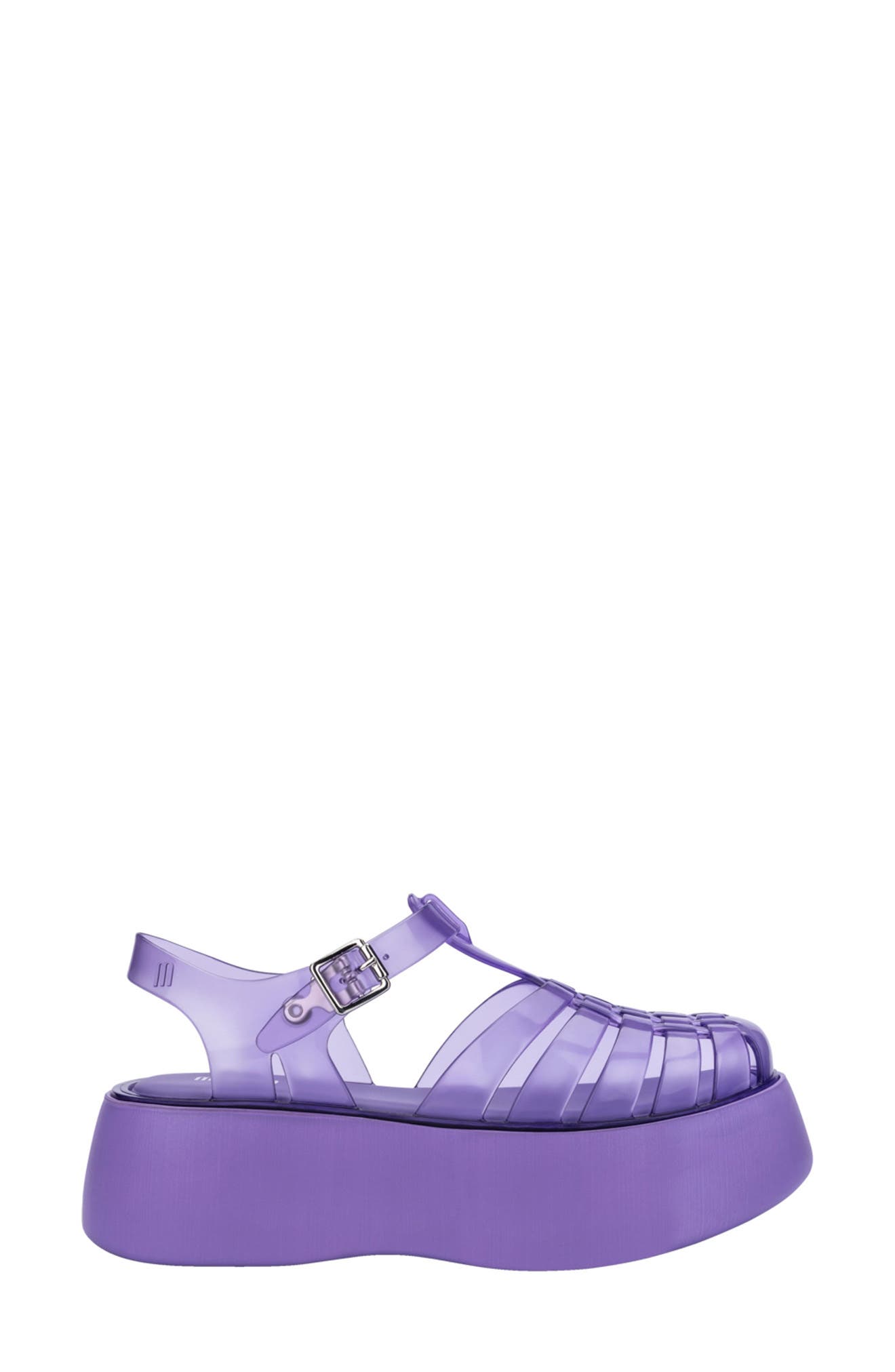 Melissa Possession Plato Platform Jelly Sandal, Alternate, color, 