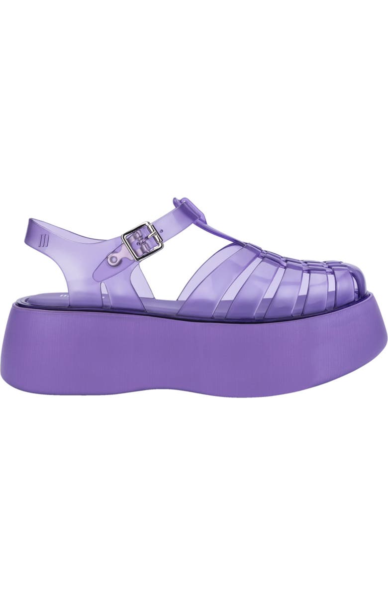 Melissa Possession Plato Platform Jelly Sandal, Alternate, color,