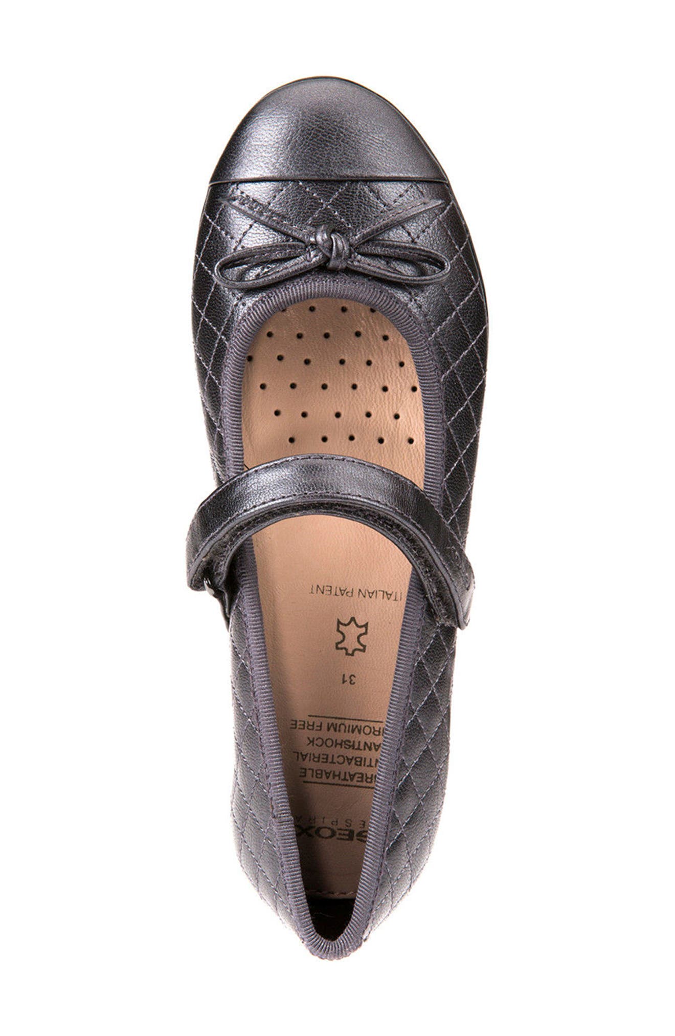 Geox Plie Mary Jane Flat, Alternate, color, 