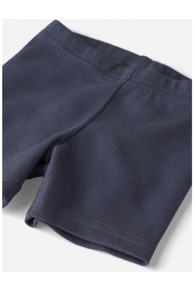 2-Pack Assorted Rib Stretch Organic Cotton Pedal Shorts, Alternate, color, BLUE FLORAL