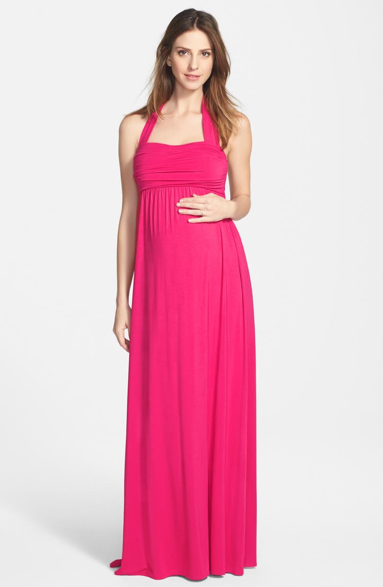 Ingrid & Isabel<sup>®</sup> Convertible Maxi Maternity Dress, Main, color, 