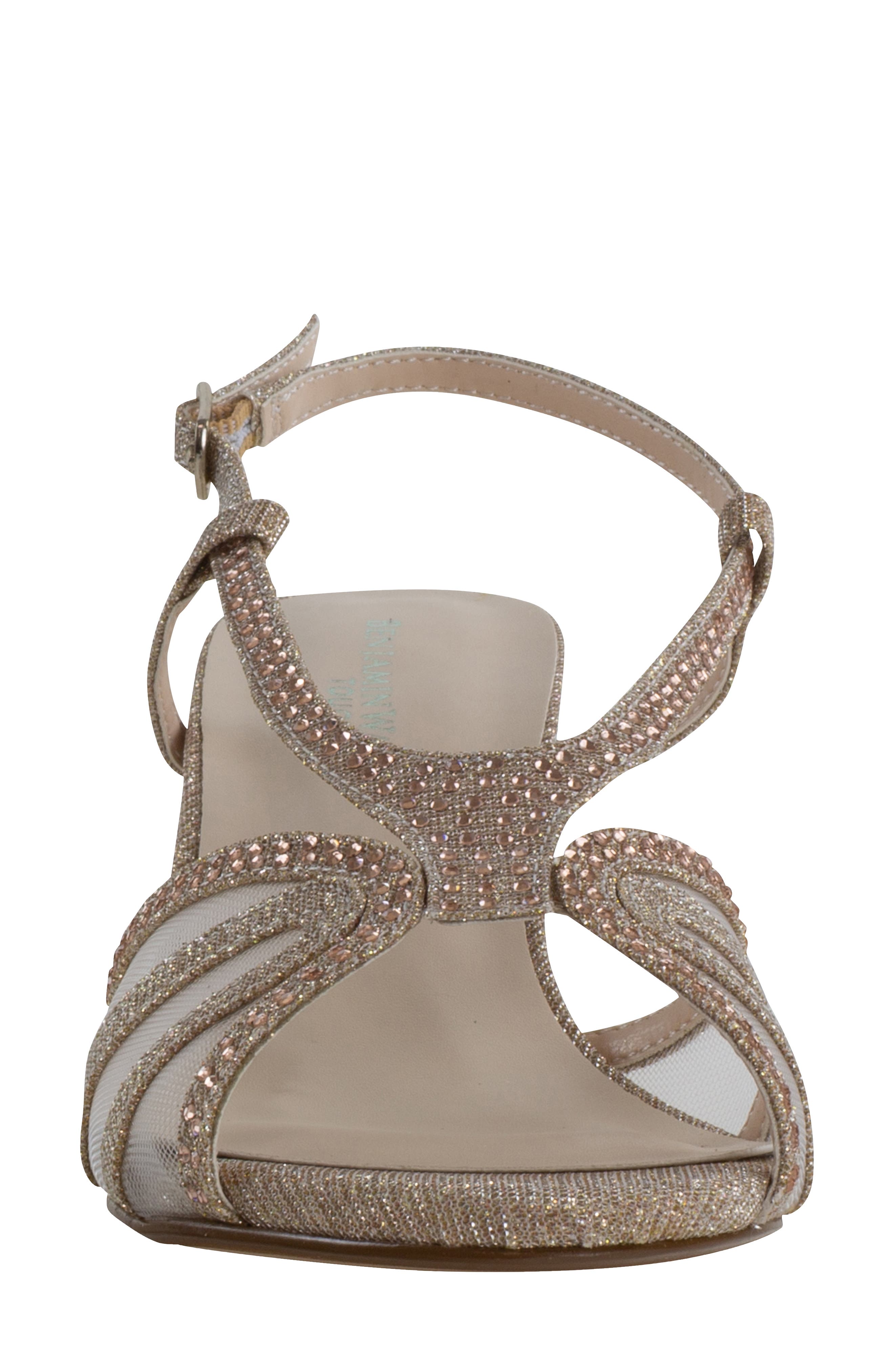 Clara Strappy Sandal, Alternate, color, CHAMPAGNE