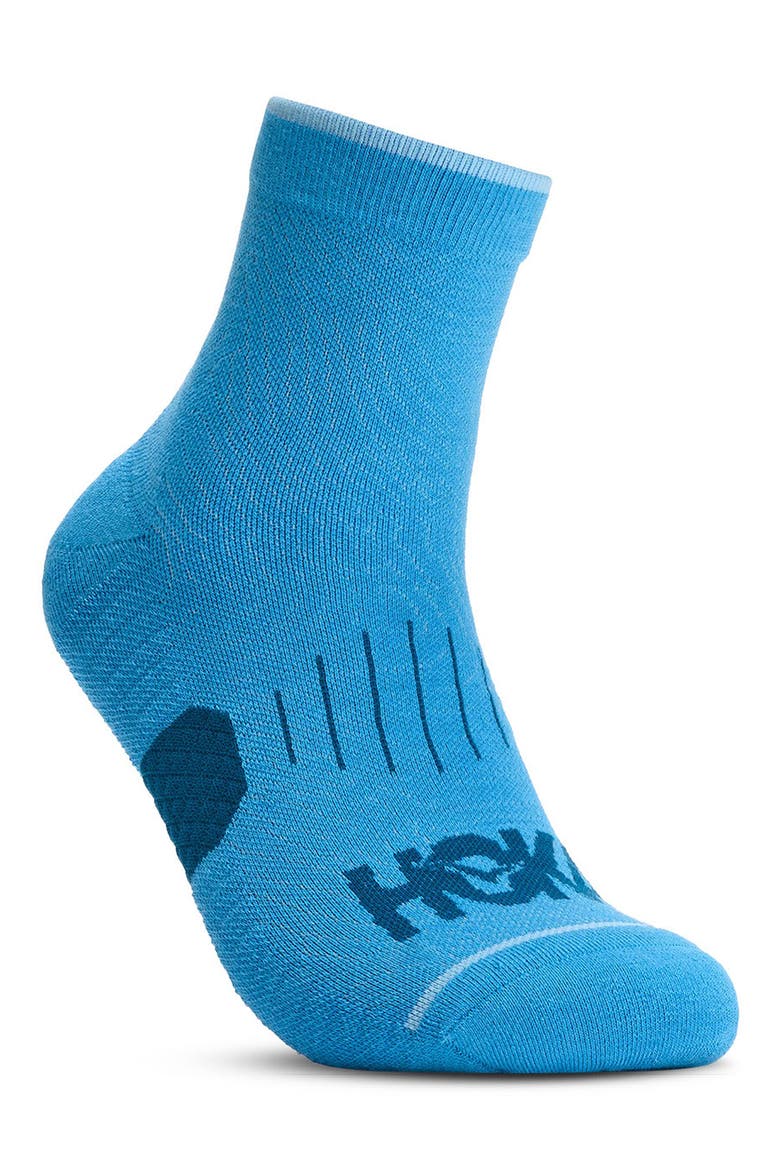 Run 3-Pack Quarter Socks, Alternate, color, HAZY BLUE / SOFT COBALT / BLUE