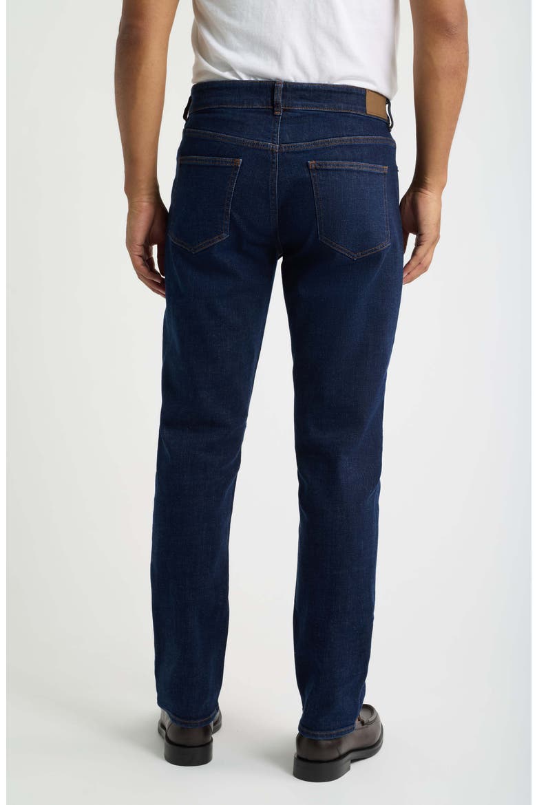 Crown Heritage Slim Straight Jeans, Alternate, color, MIDNIGHT BLUE RINSE