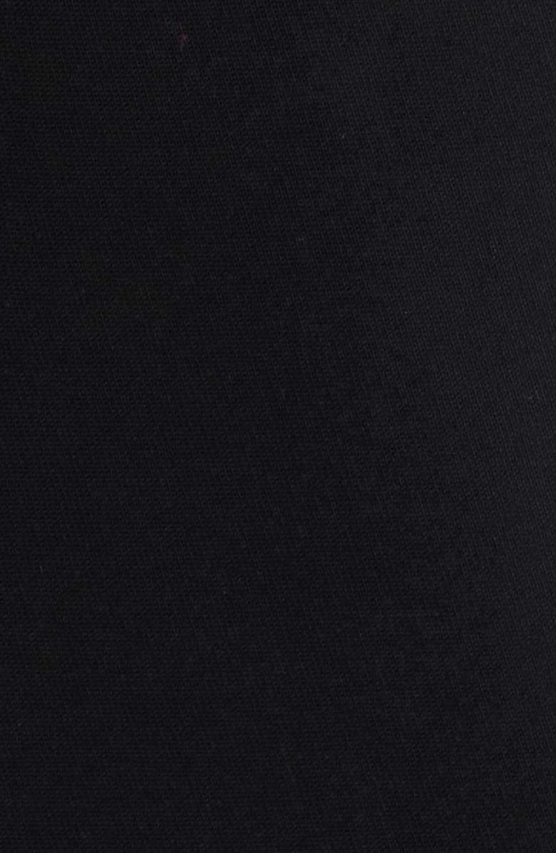 Amanda Uprichard Empire Layered Cocktail Minidress, Alternate, color, Black