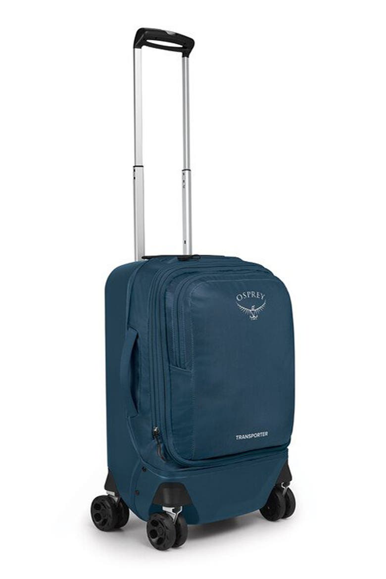 Transporter 22-Inch Four-Wheel Hybrid Carry-On, Main, color, VENTURI BLUE