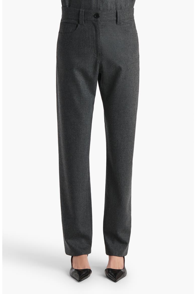 Callum Tapered Wool Pants, Main, color, STORM