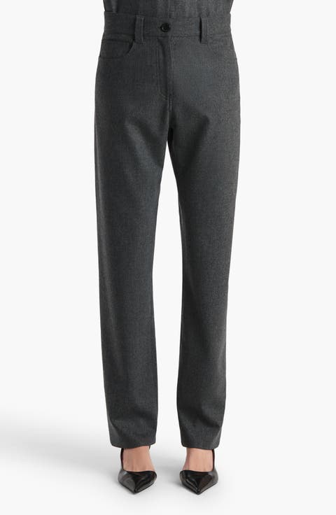 Callum Tapered Wool Pants