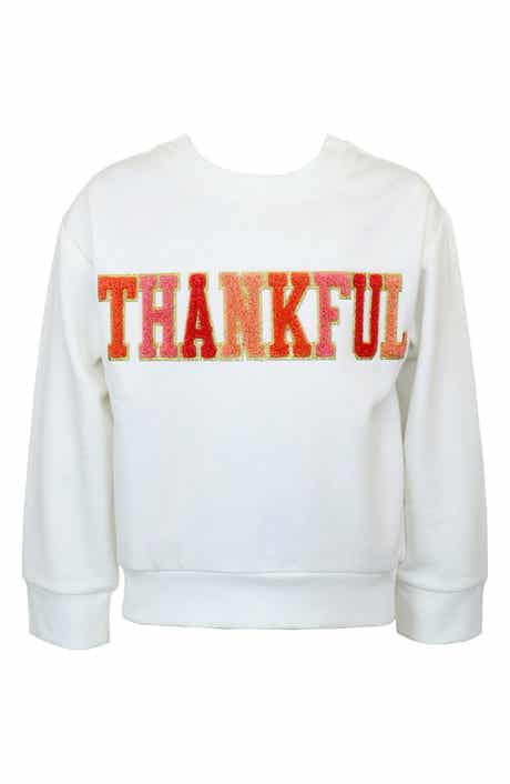 Zunie Kids' Thankful Sweatshirt