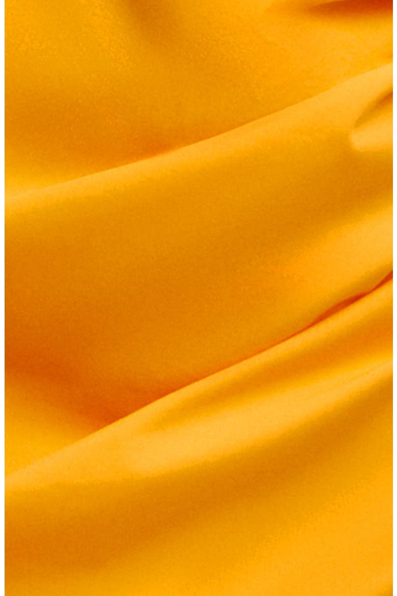 Asymmetric Ruffle Sleeveless Minidress, Alternate, color, ORANGE