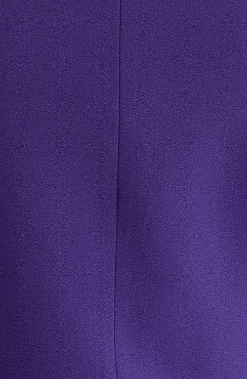 Tahari Asl One-button Blazer In Purple