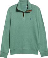 Polo Ralph Lauren Luxury Cotton Blend Quarter Zip Pullover