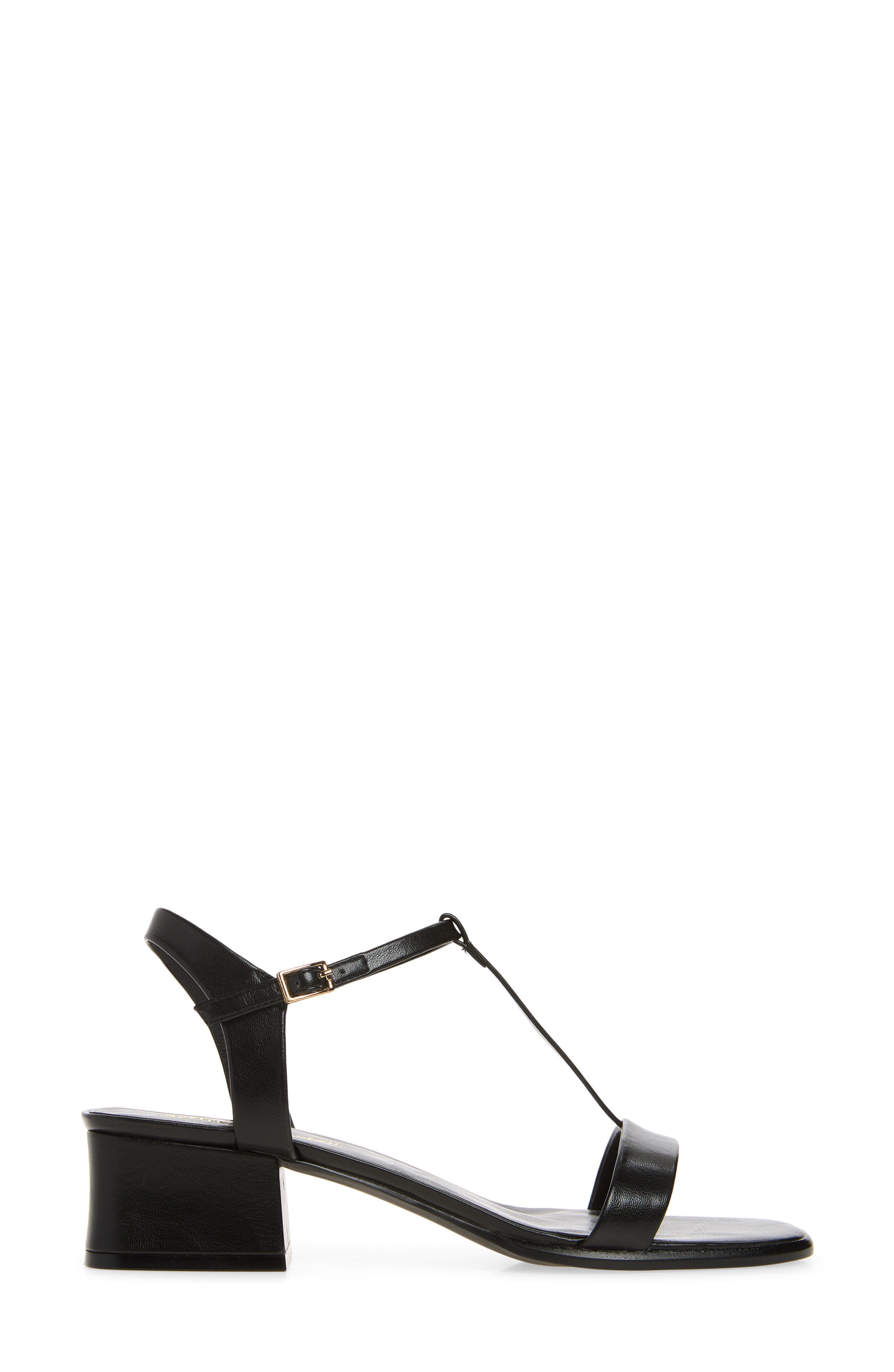 Jeffrey Campbell Austere Ankle Strap Sandal, Alternate, color, Black