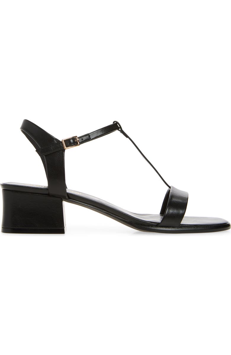 Jeffrey Campbell Austere Ankle Strap Sandal, Alternate, color, Black