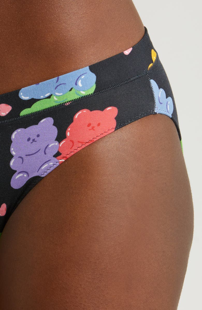 MeUndies FeelFree Bikini, Alternate, color, Yummy Gummies