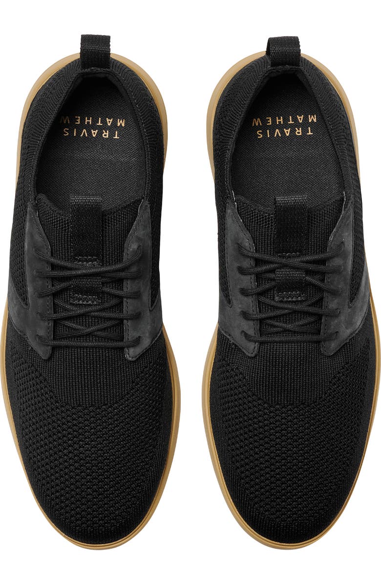 TravisMathew The Modern One Sneaker, Alternate, color, Black/ Gum