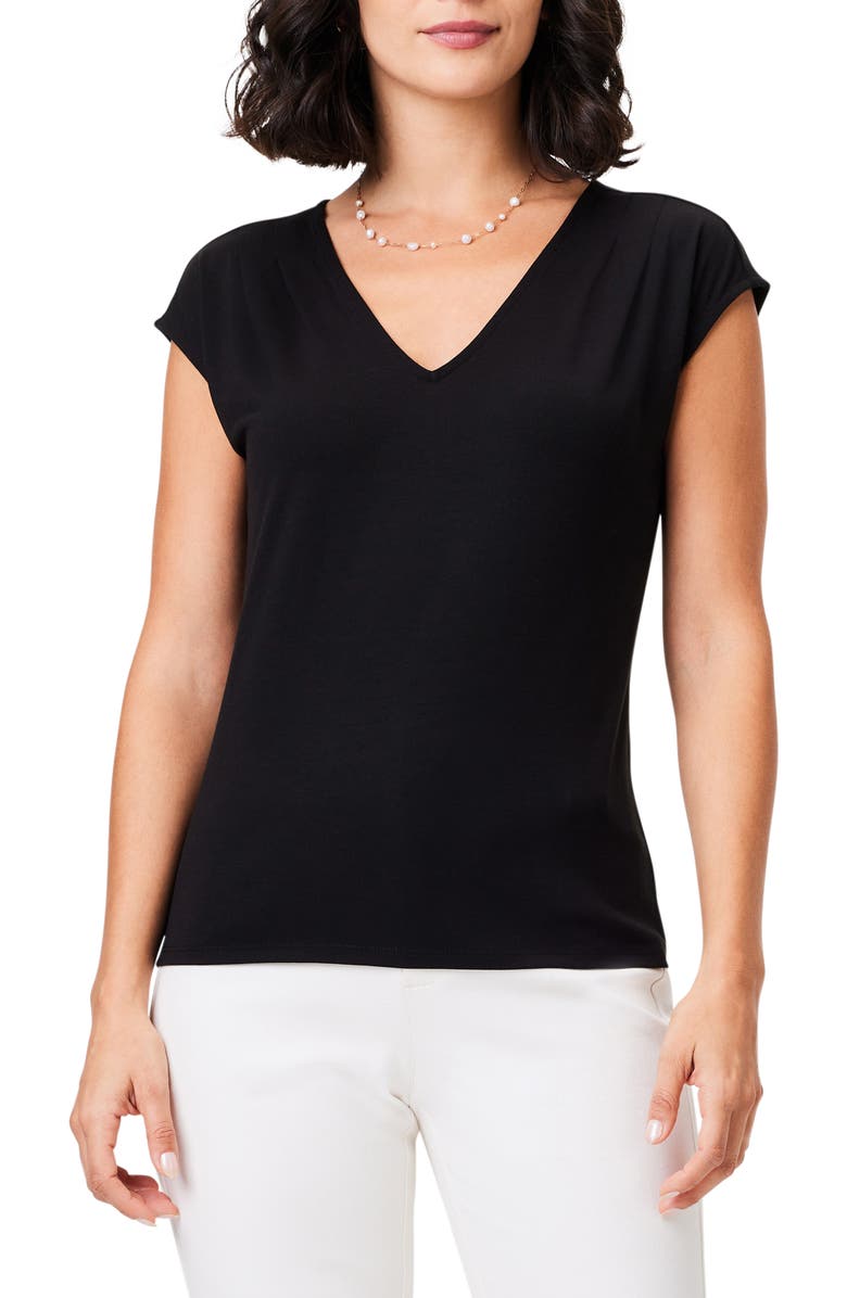 NIC+ZOE Everyday Jersey Cap Sleeve Top, Main, color, 