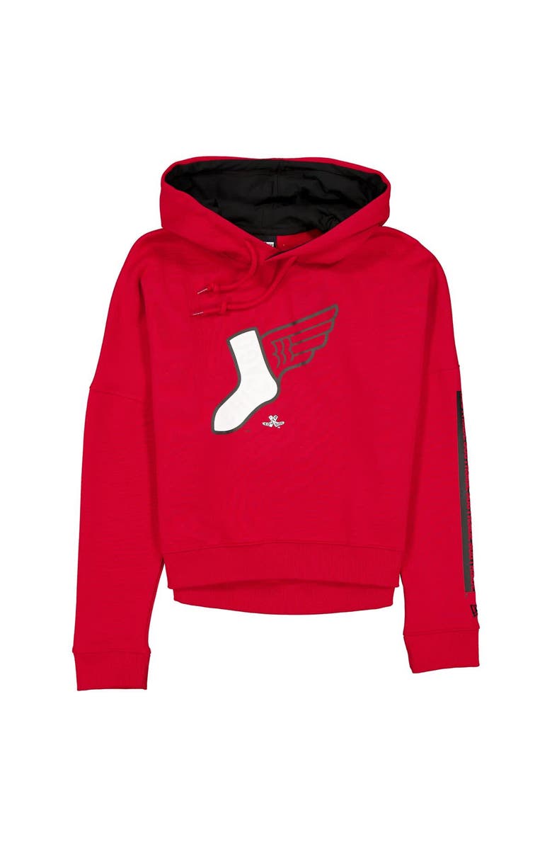 New Era Women's New Era  Red/Black Chicago White Sox 2025 City Connect Pullover Hoodie, Alternate, color, Red