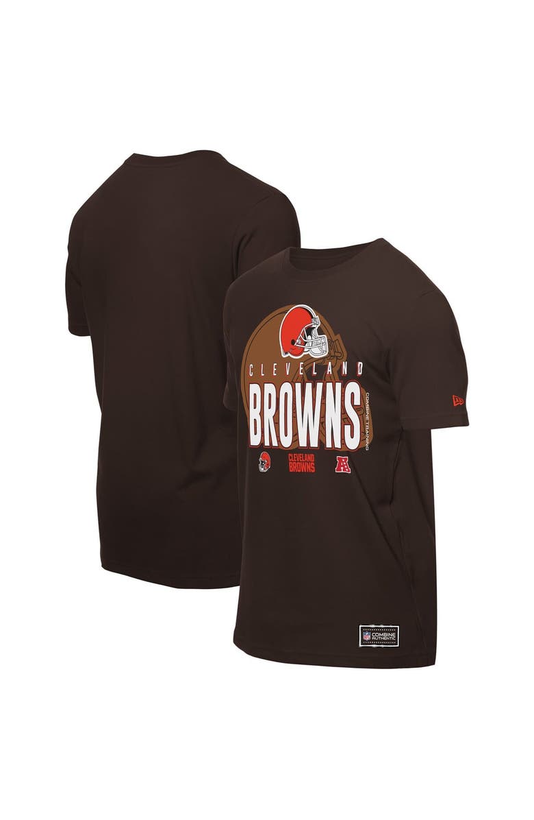 New Era Men's New Era  Brown Cleveland Browns 2025 NFL Training Camp T-Shirt, Main, color, Brown