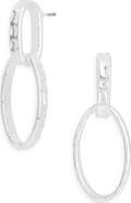 Karine Sultan Two-Link Drop Earrings