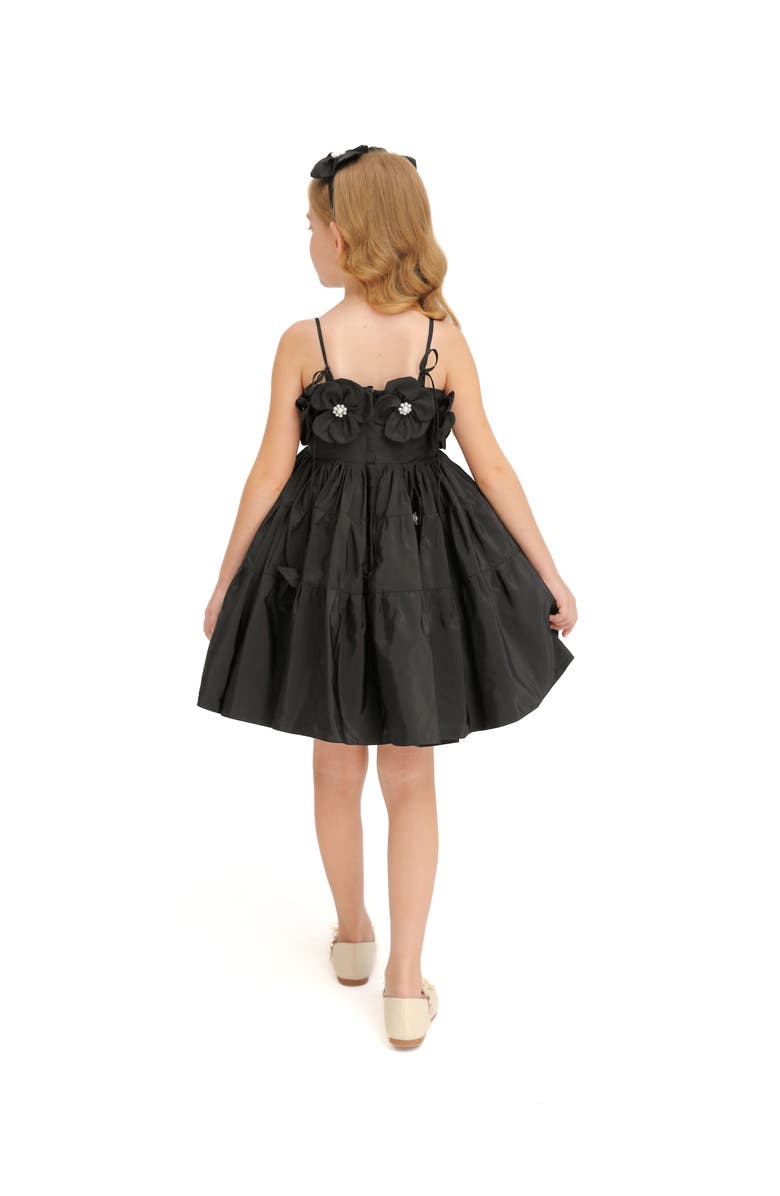 Mimi Tutu Buttercup Ravenna Dress, Alternate, color, Black