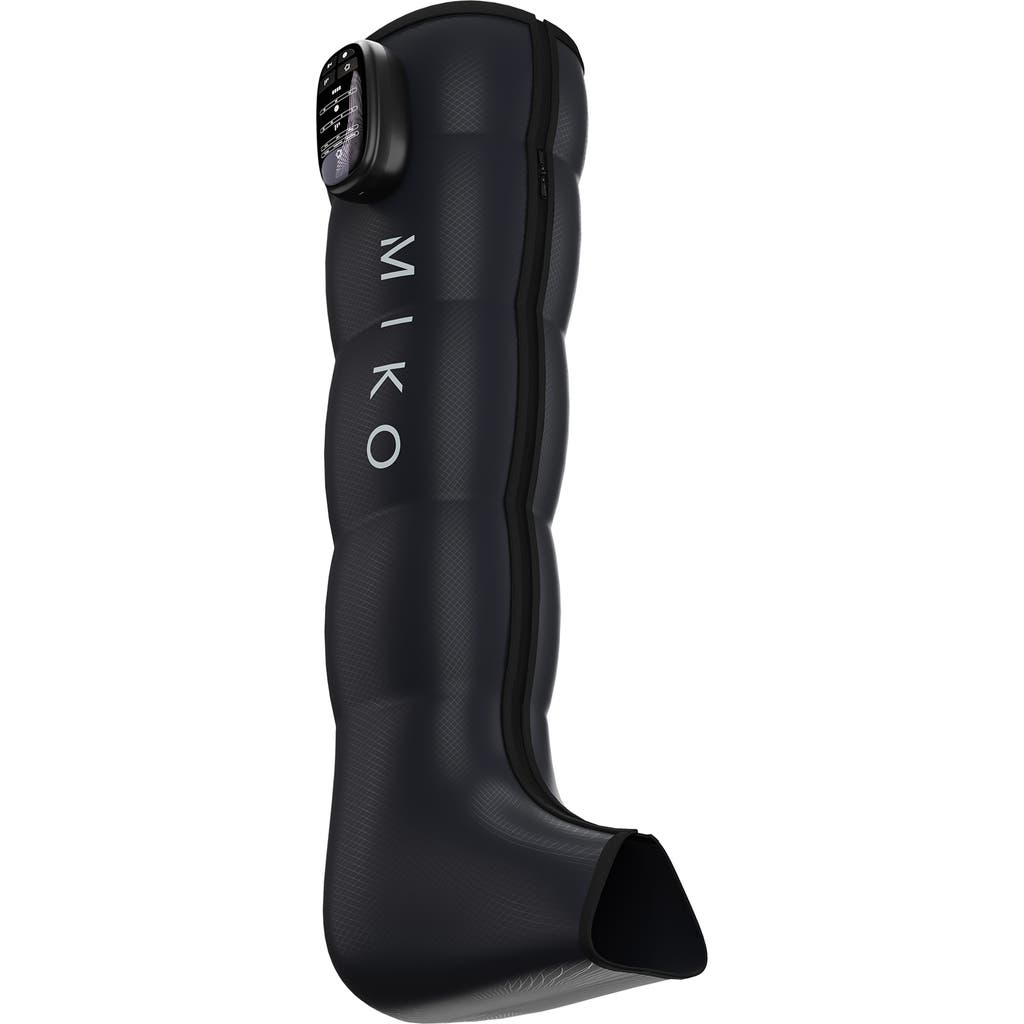 Miko Aero Compression Massager With Airbag Technology In Black