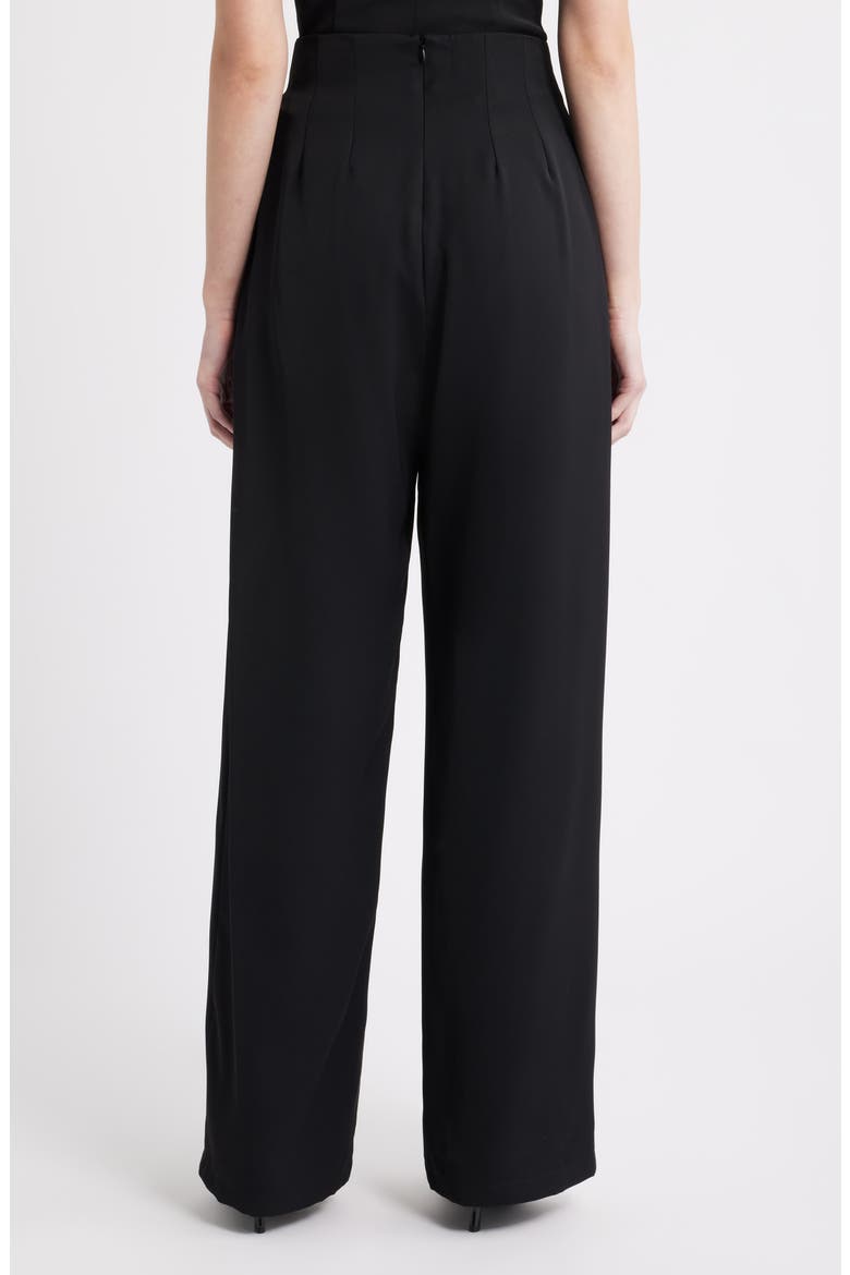 The Ultimate Muse High Waist Wide Leg Pants, Alternate, color, BLACK