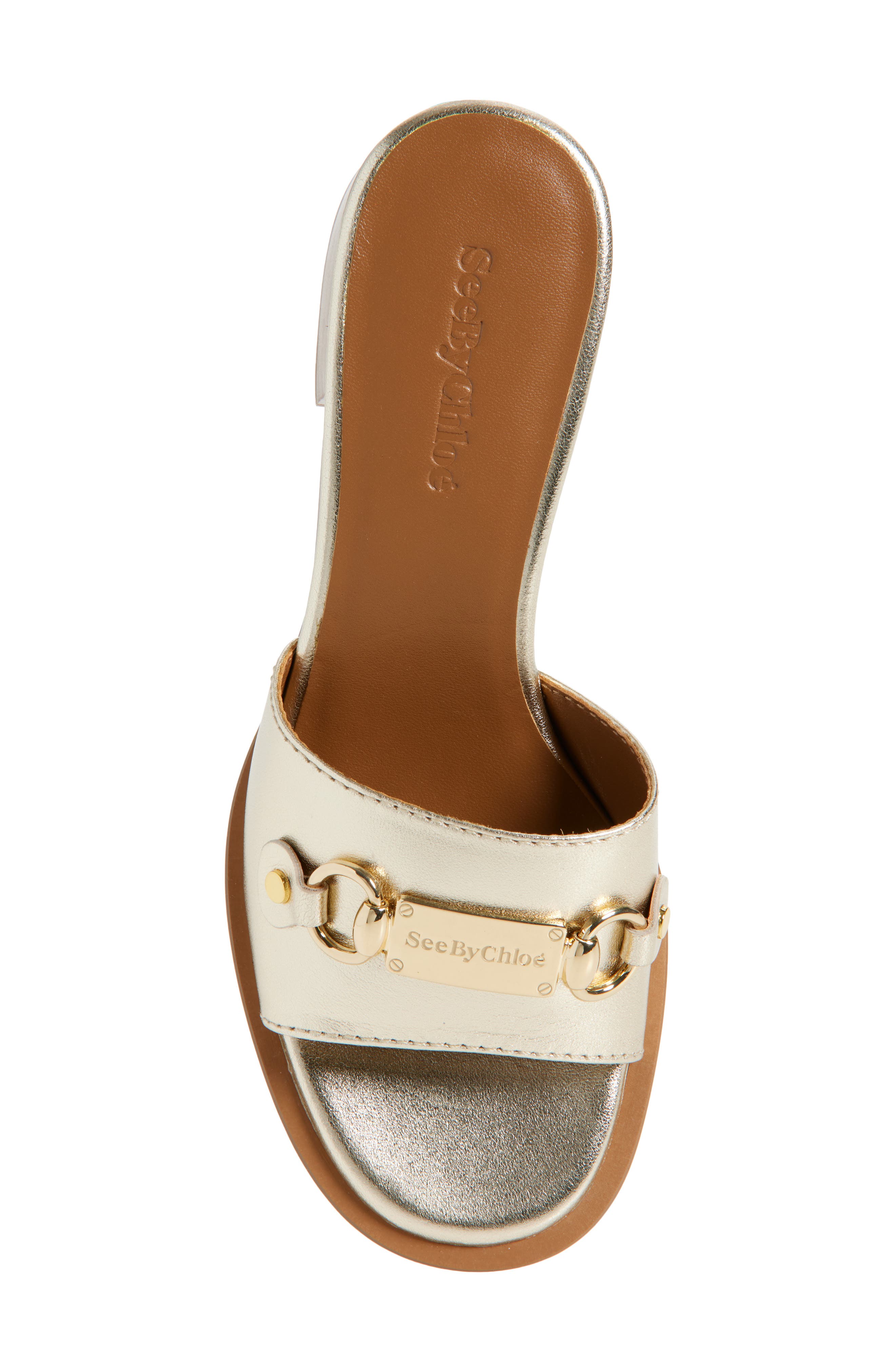 See by Chloé Signature 1 Mule, Alternate, color, Tan