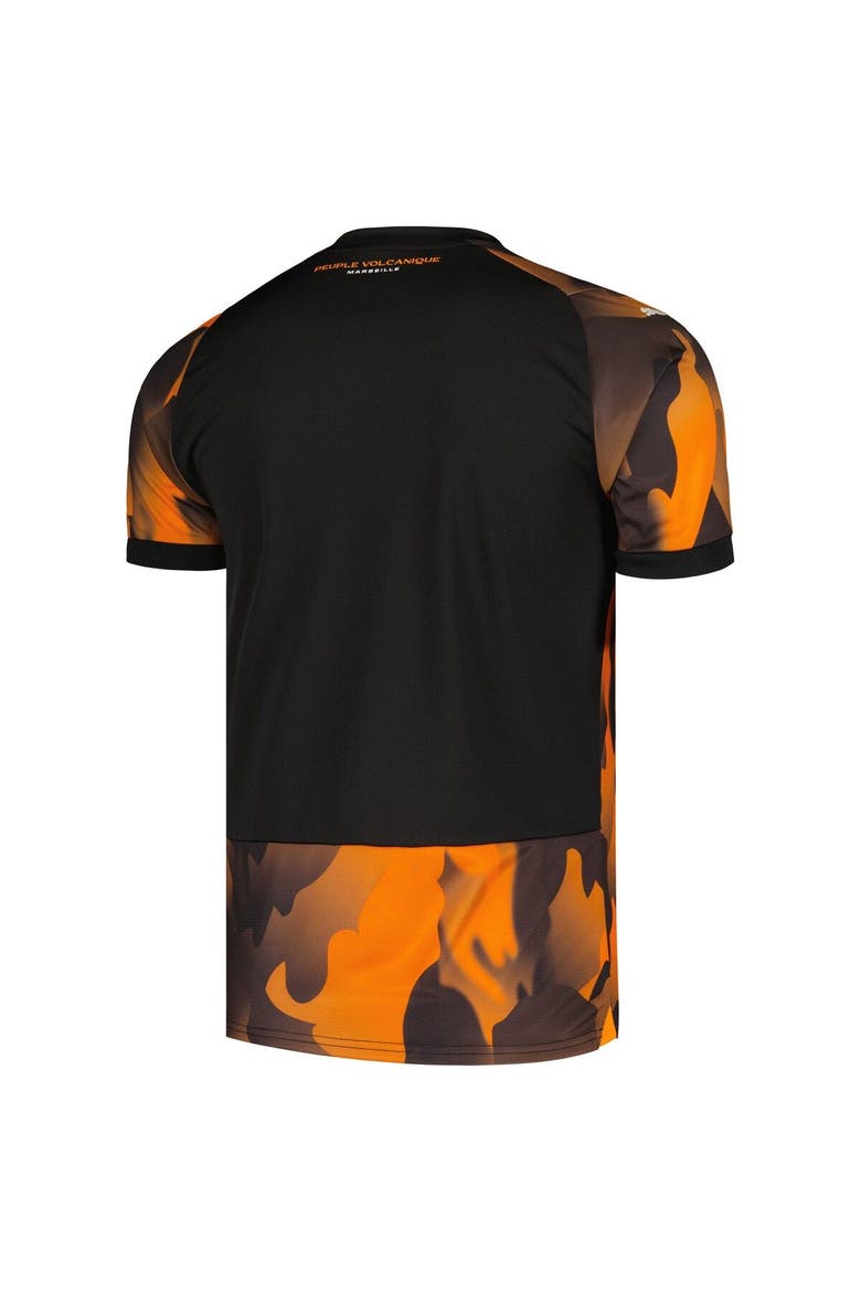 Men's Puma Orange Olympique Marseille 2023/24 Third Replica Jersey, Alternate, color, Orange