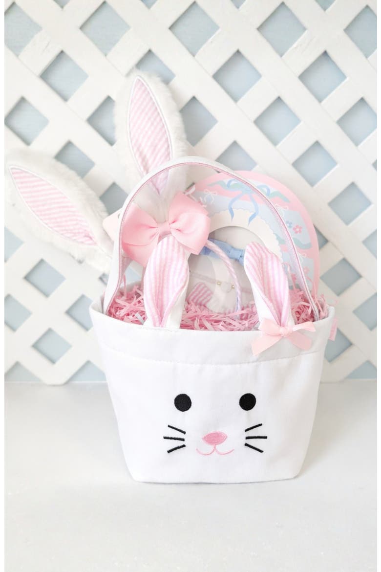 Easter Egg Bows and Bracelet Set, Alternate, color, Pink