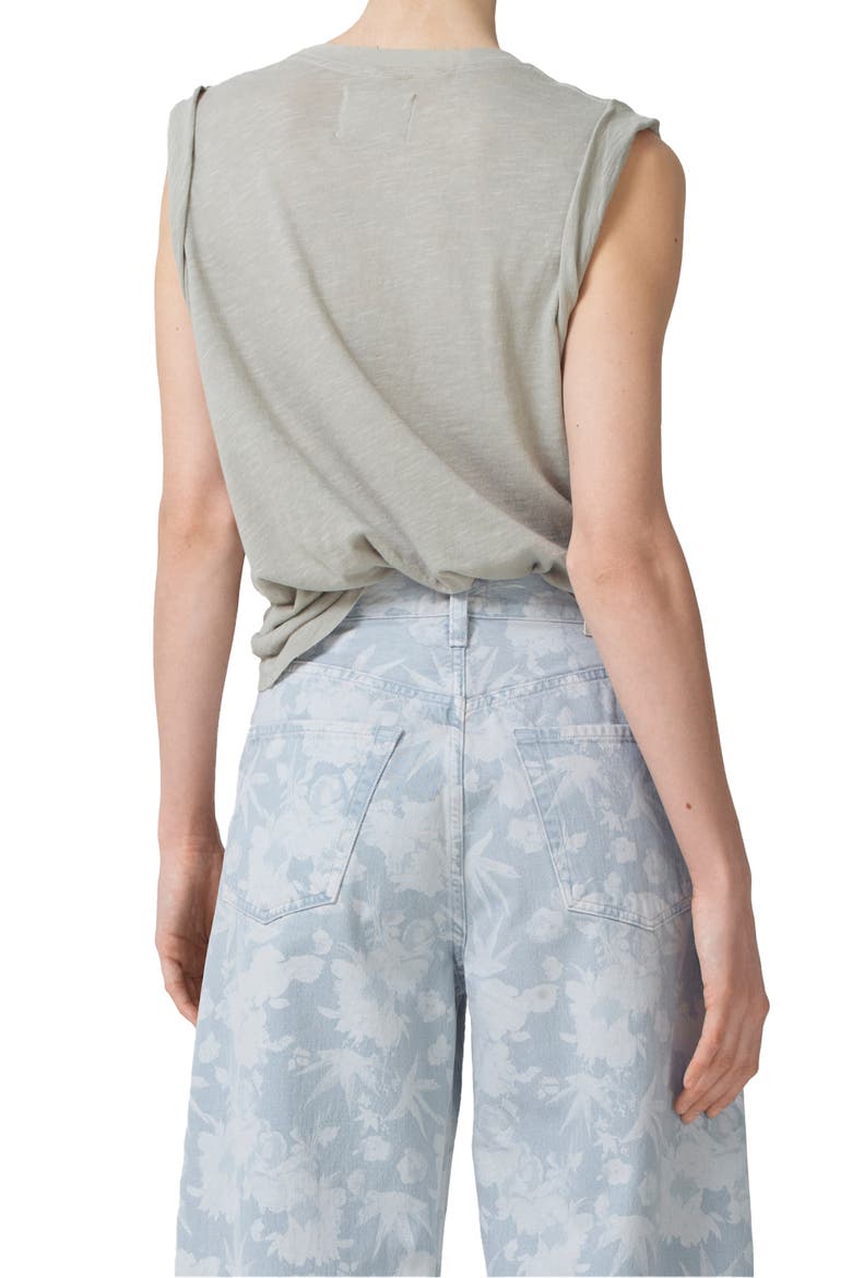 Kelsey Roll Sleeve T-Shirt, Alternate, color, ANDES