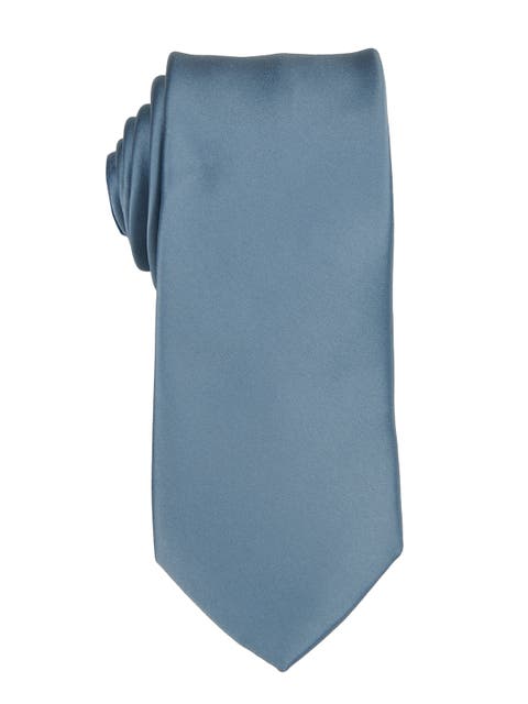 Men's Solid Satin Tie