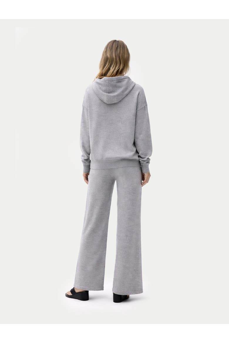 Cashmere Pullover Hoodie, Alternate, color, high rise