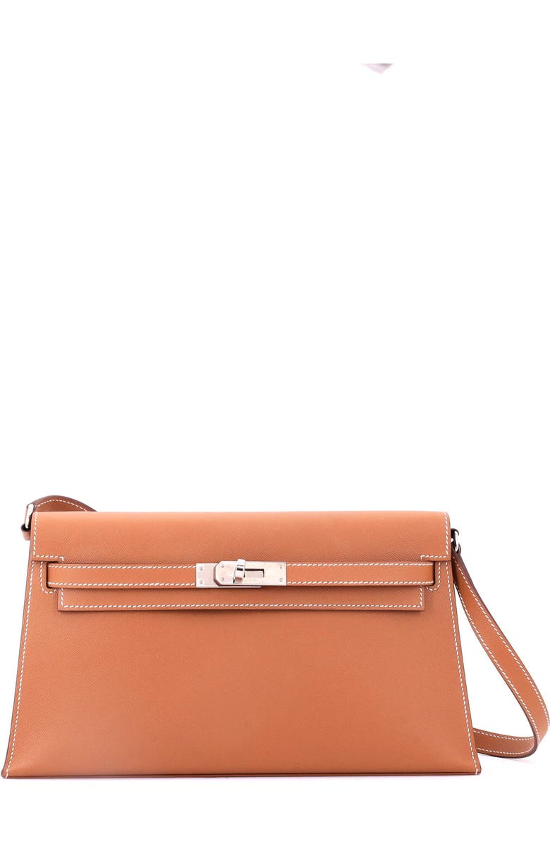 Pre-Owned Hermes Kelly Elan Shoulder Bag Madame, Main, color, Gold