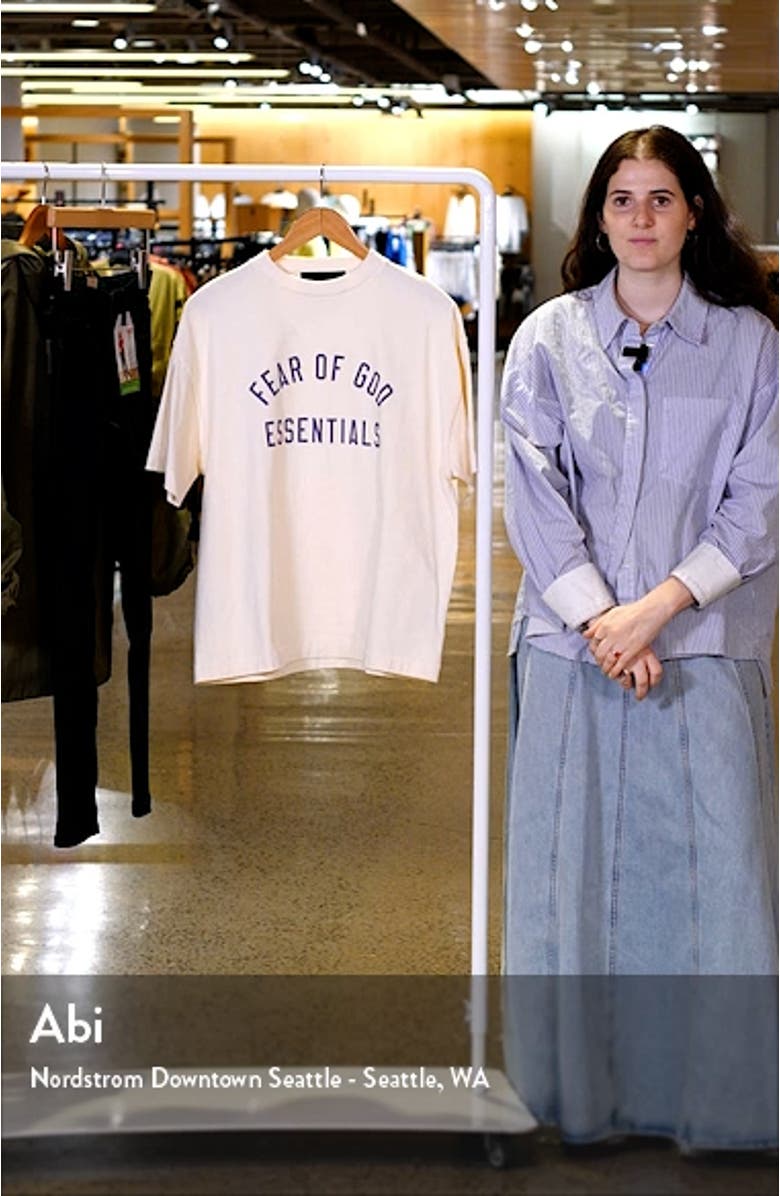 Kids' Oversize Logo Graphic T-Shirt, sales video thumbnail