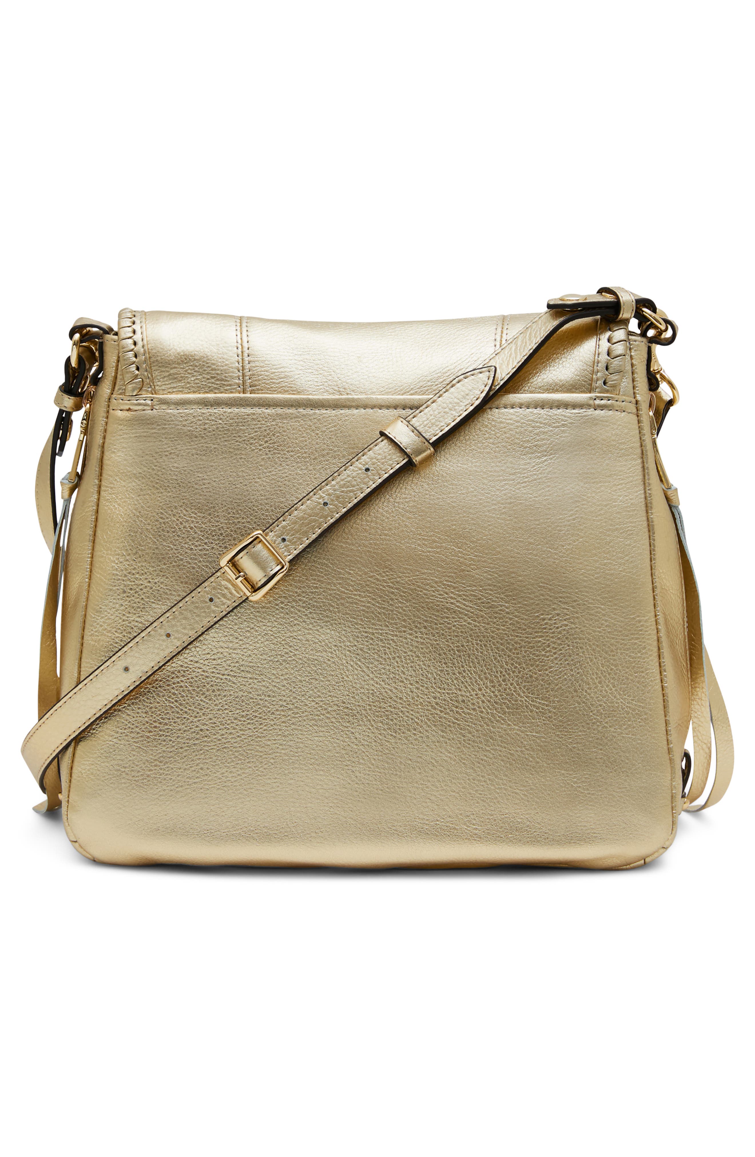 All for Love Convertible Leather Shoulder Bag, Alternate, color, WARM CHAMPAGNE