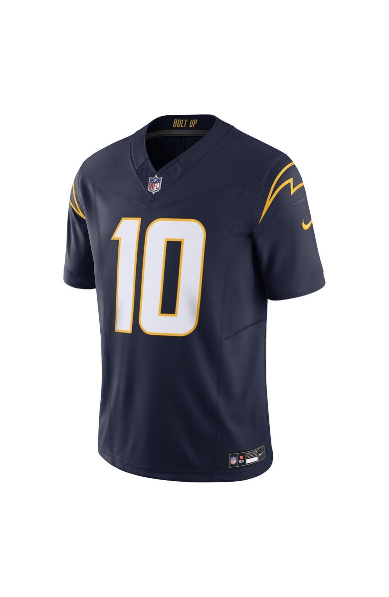 Nike Men's Nike Justin Herbert Navy Los Angeles Chargers Vapor F.U.S.E. Limited Jersey, Alternate, color, Navy