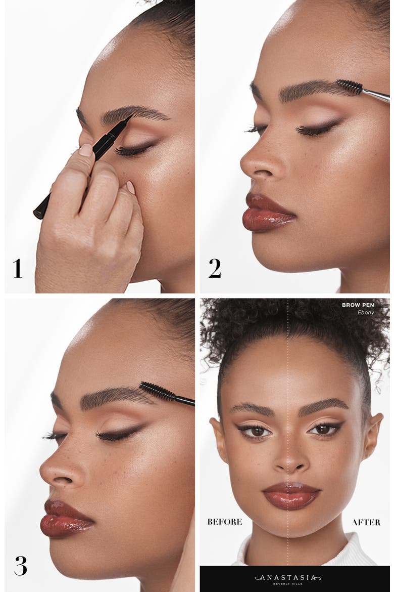 Fuller-Looking & Dimensional Brow Kit, Alternate, color, EBONY