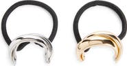Tasha 2-Pack Metal Ponytail Holders